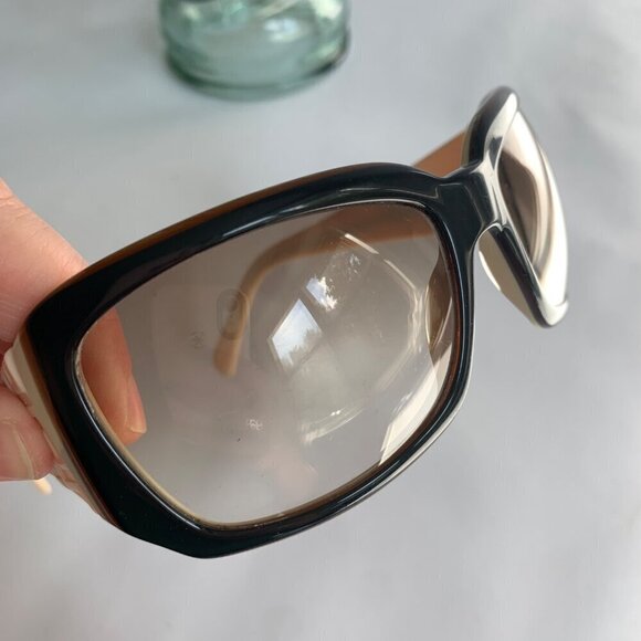 Versace MOD 4049 405/13 63-17-125 Vintage Sunglasses Brown Cream main image 6